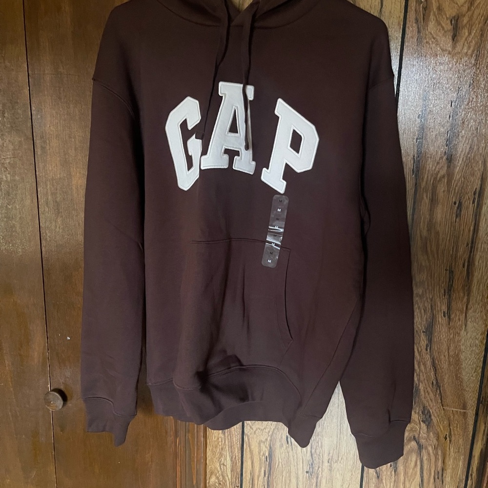 GAP Dark Brown Hoodie with Logo